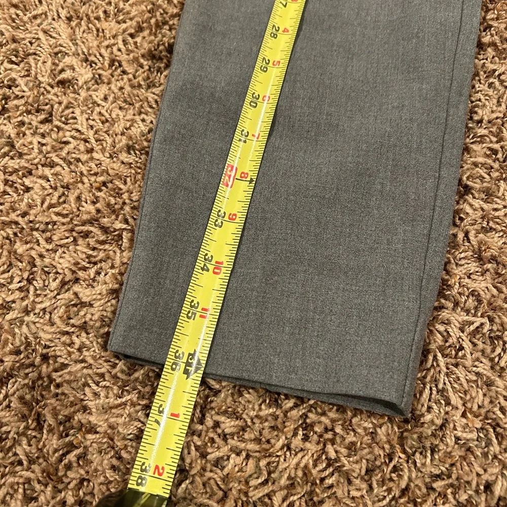 J. Crew Slim Cropped Ruby Dress Pants in Dove Grey